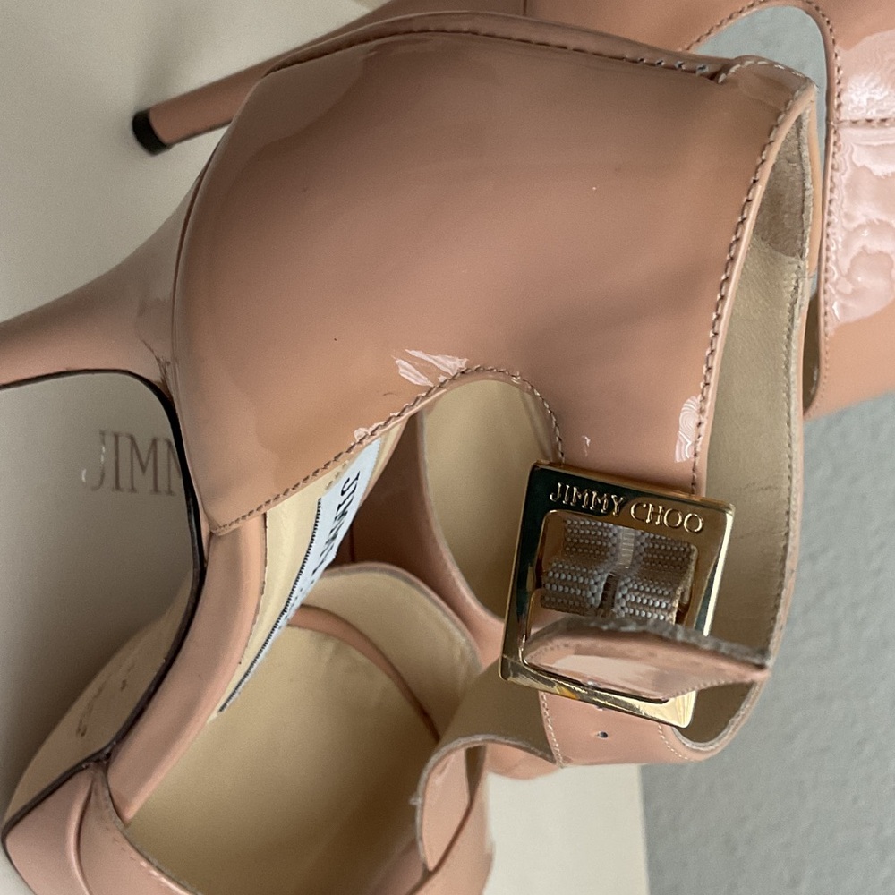 Jimmy Choo Blush Pink Heels - Picture 3 of 13